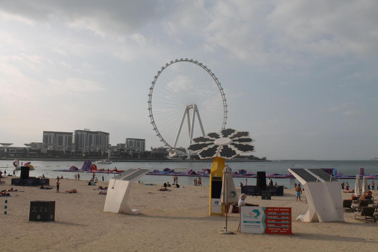 Newly Furnished One Bedroom Apartment Next To Metro & Beach In Marina Residence ドバイ エクステリア 写真